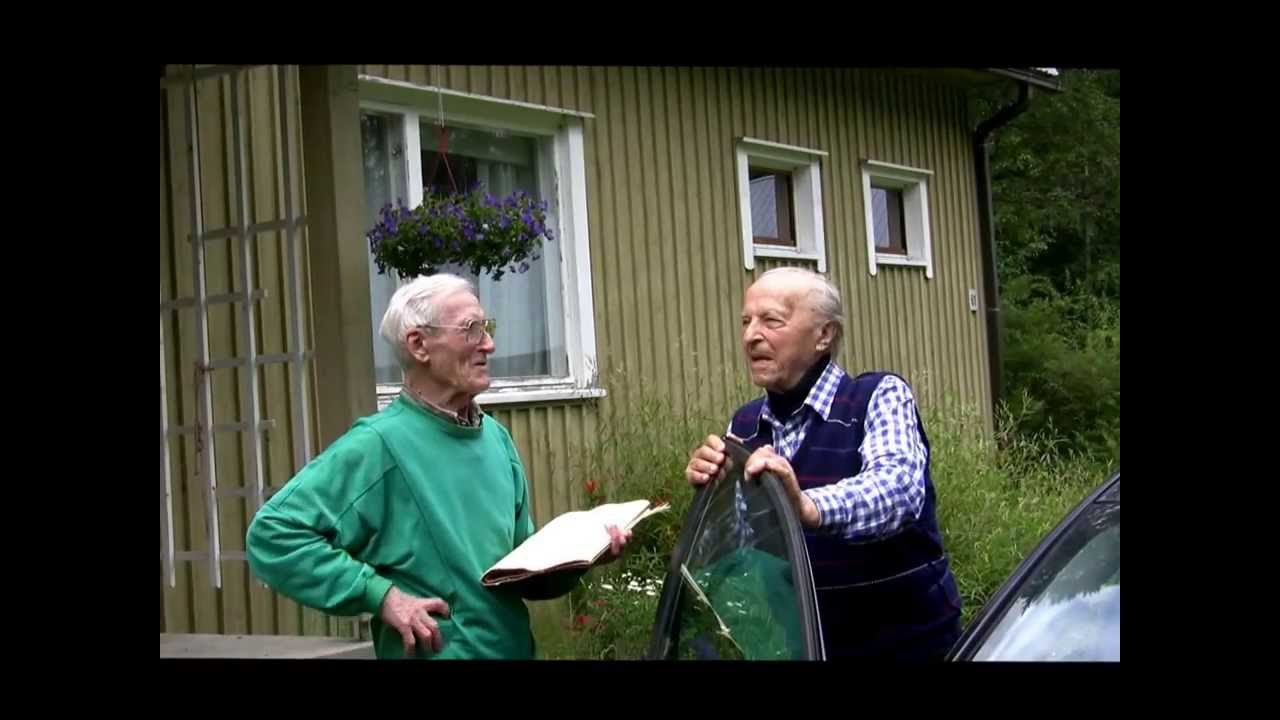 Vesannon Sotaveteraanit Taito Toikkanen ja Kalervo Hämäläinen; sotaveteraanitapaaminen  5 7 2013