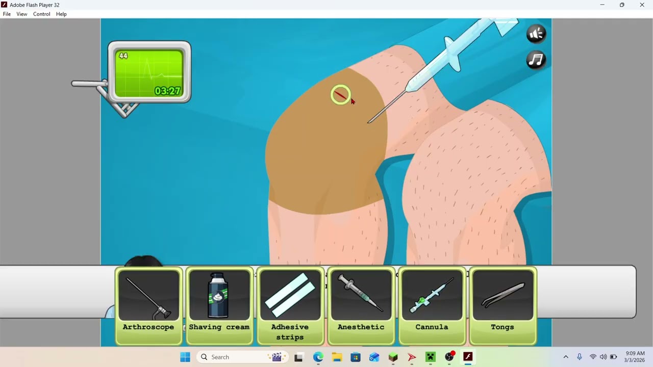 Ian17 Plays: Operate Now: Knee Surgery! (1st Last Aka Last Operate Now Game I Want TO Play)
