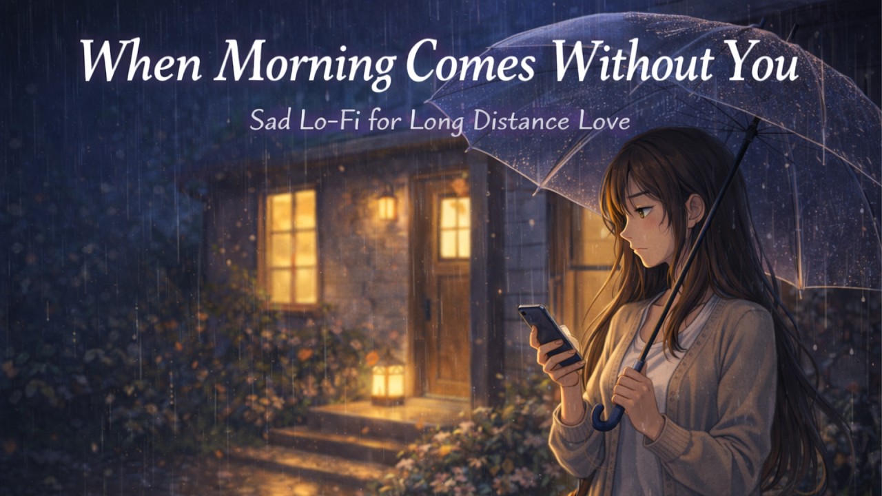 When Morning Comes Without You | Sad Lo-Fi for Long Distance Love