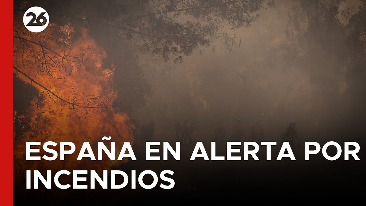 🔥 Graves incendios forestales en España: Galicia, Castilla, León y Extremadura en alerta