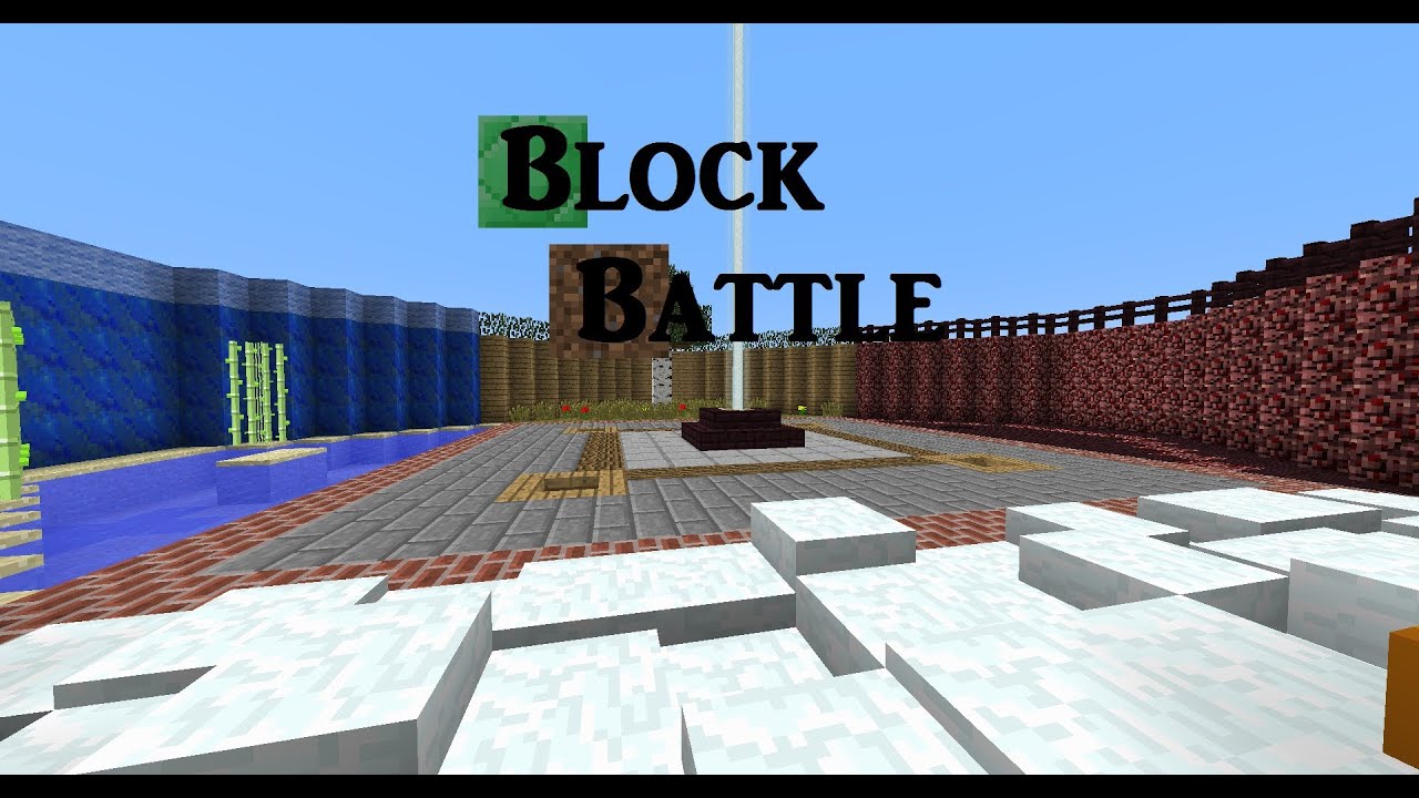 Block Battle - Minecraft PvP Minigame (100% Vanilla)
