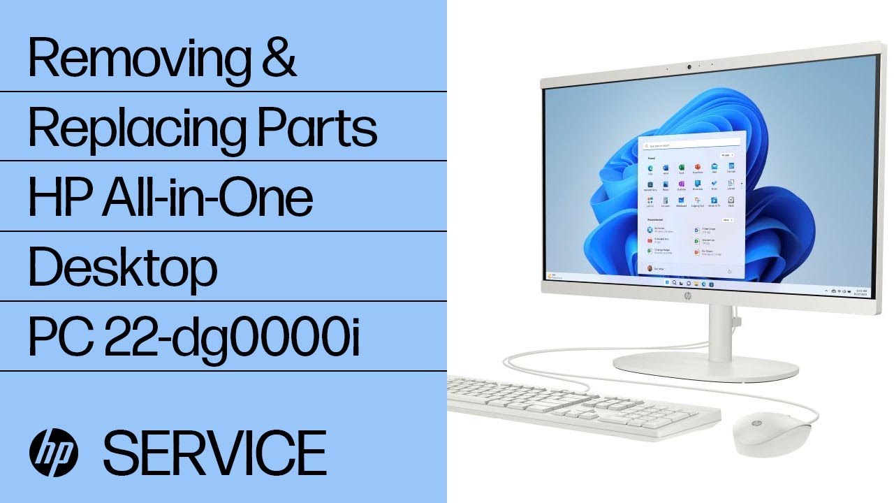 Service Teardown: HP All-in-One Desktop PC 22-dg0000i | HP Support