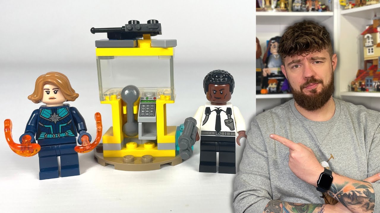 KAPITAN MARVEL I NICK FURY 🔥 LEGO MARVEL 30453 RECENZJA