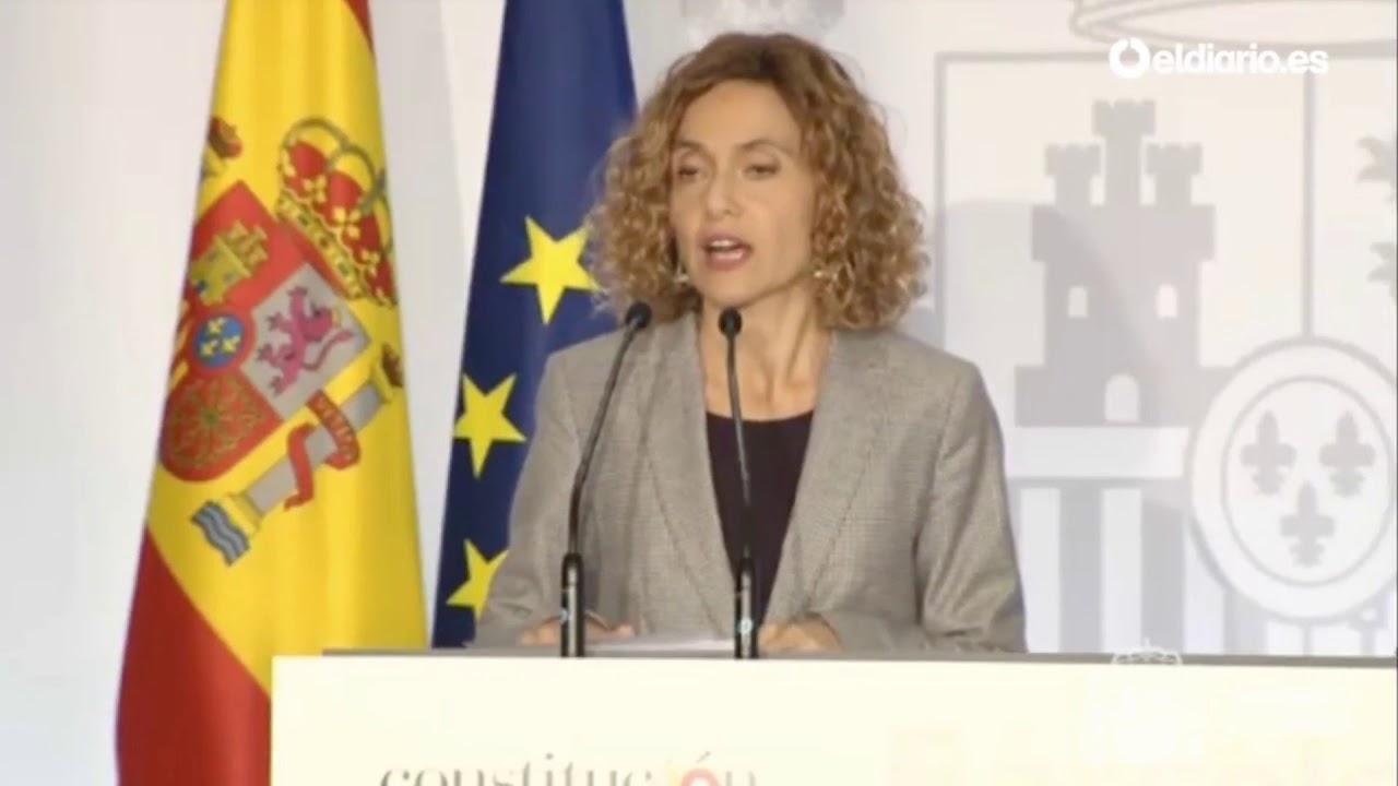 Meritxell Batet responde en catalán a un periodista después del Consejo de Ministros en Barcelona