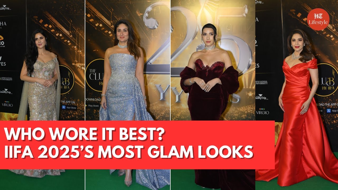 IIFA Awards 2025: Best Dressed Female Celebs Who Stunned on the Green Carpet!