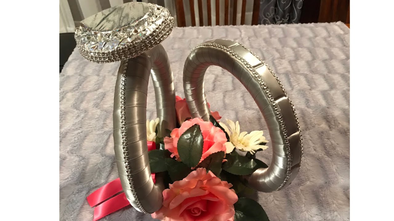 DIY Centro De Mesa Para Boda