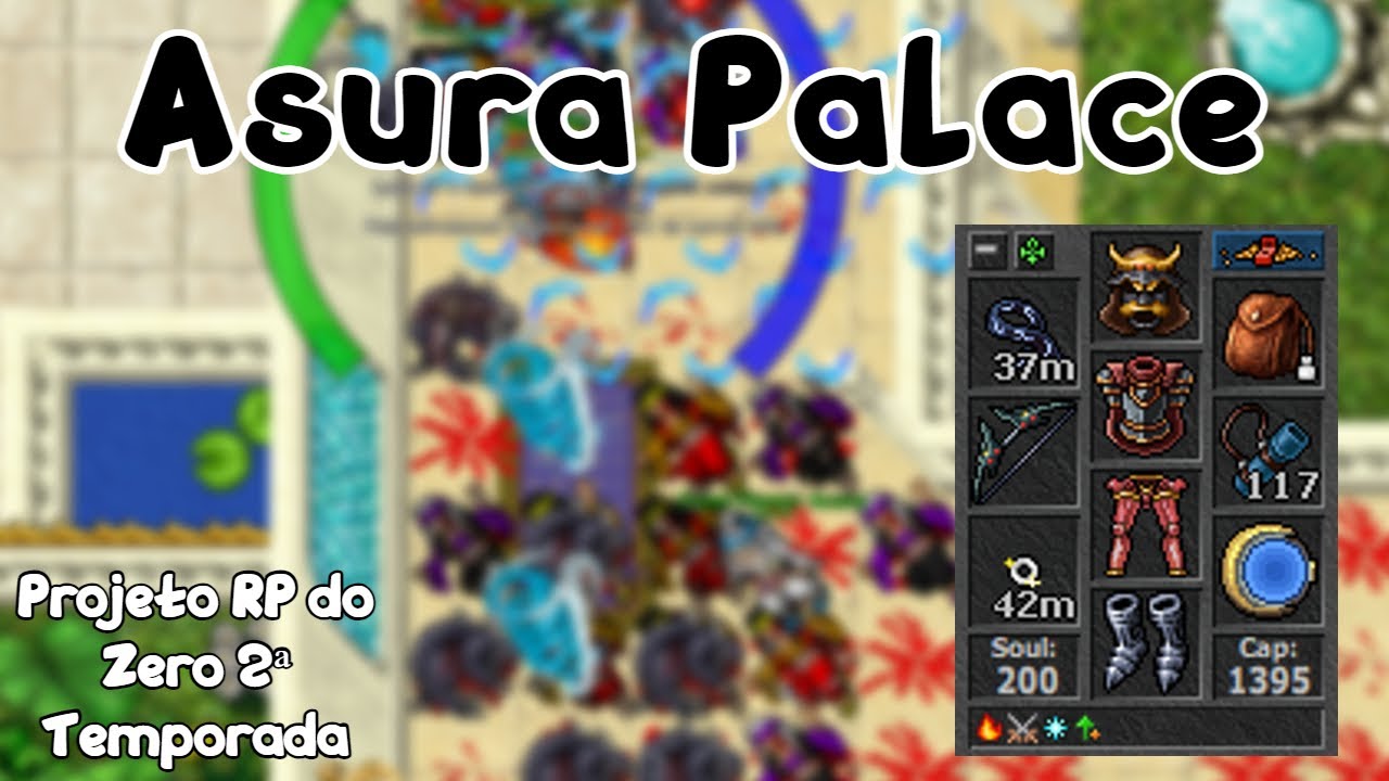 TIBIA RP 230+ | O PALÁCIO DE PORT HOPE | Asura Palace Hunt | Projeto RP 2ª Temporada