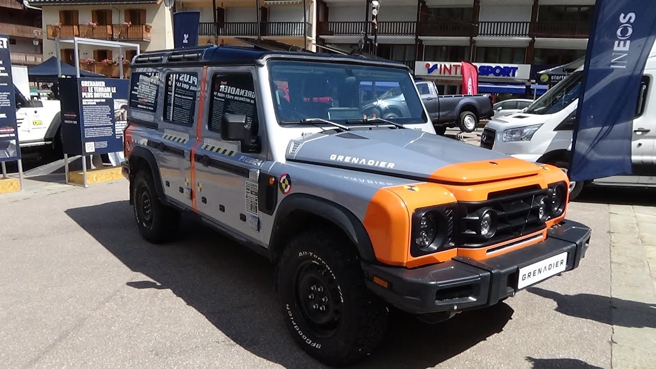 2021 Ineos Grenadier VS PT124 - Exterior and Interior - Foire 4x4x Valloire 2021