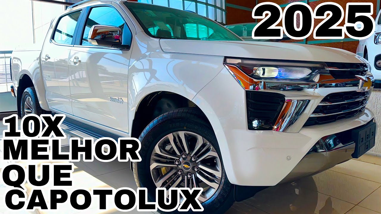 NOVA CHEVROLET S10 2025 VERSÃO HIGHCOUNTRY EM DETALHES | MAIS CONFORTÁVEL E MAIS POTENRE QUE HILUX!!