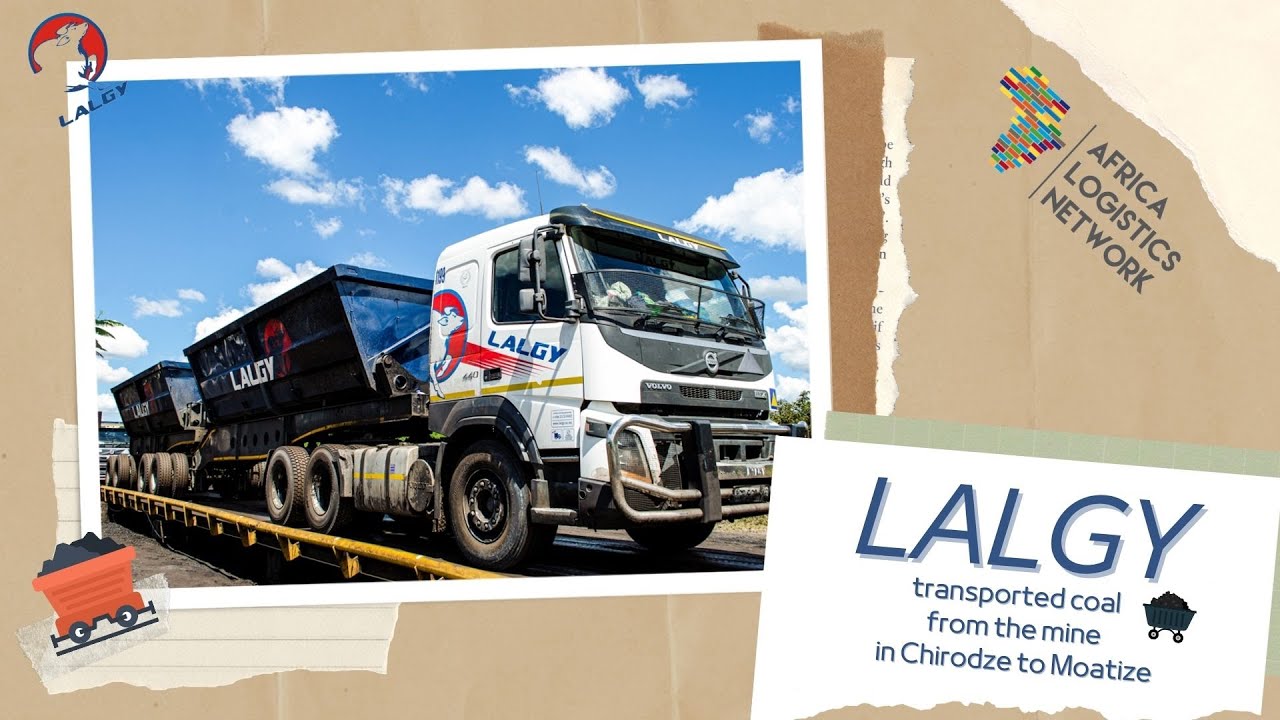 LALGY transported coal from the mine in Chirodze, Mozambique
