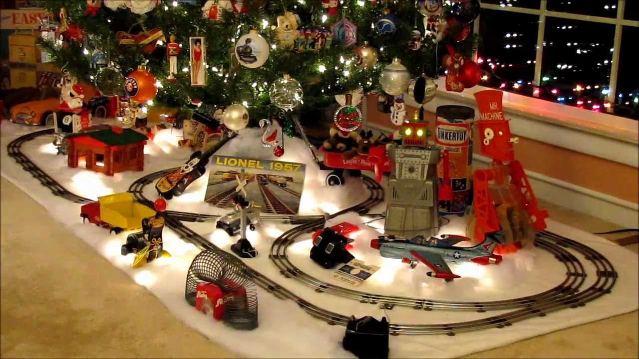 2012 Christmas  - 1950's Nostalgia Toys and Lionel Train Layout
