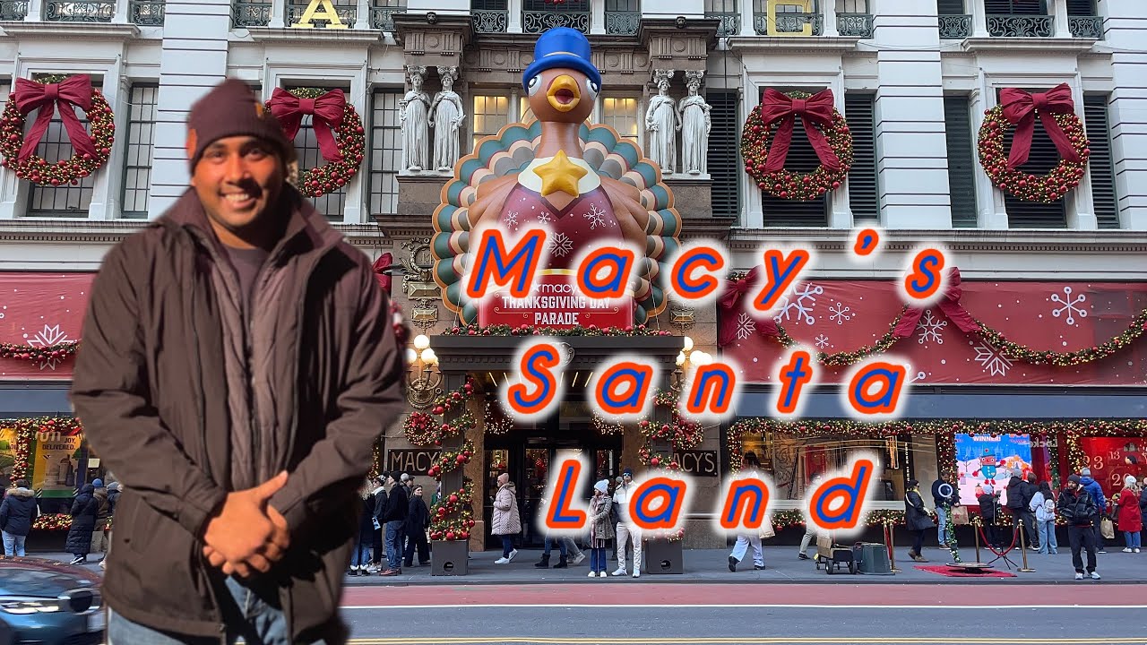 Macy’s Santa Land, Нью-Йорк 🇺🇸