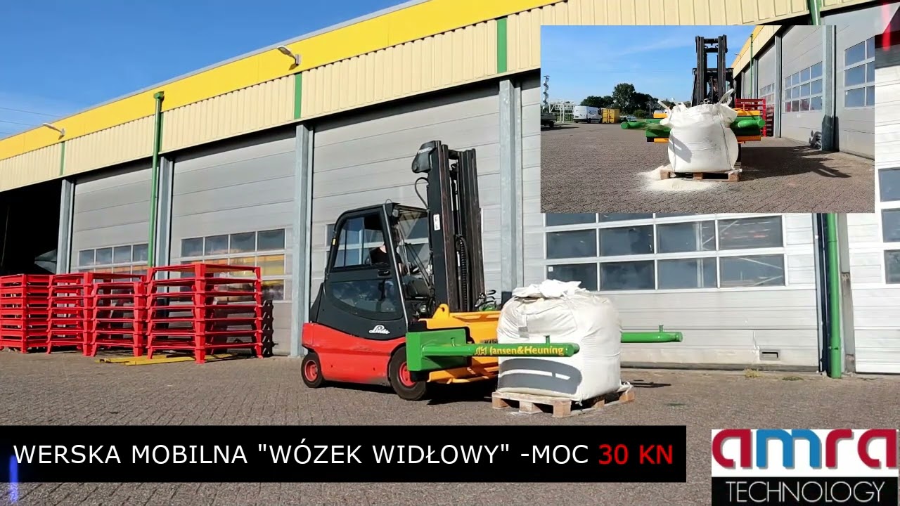 Kruszarka do materiałów magazynowanych w workach big bag