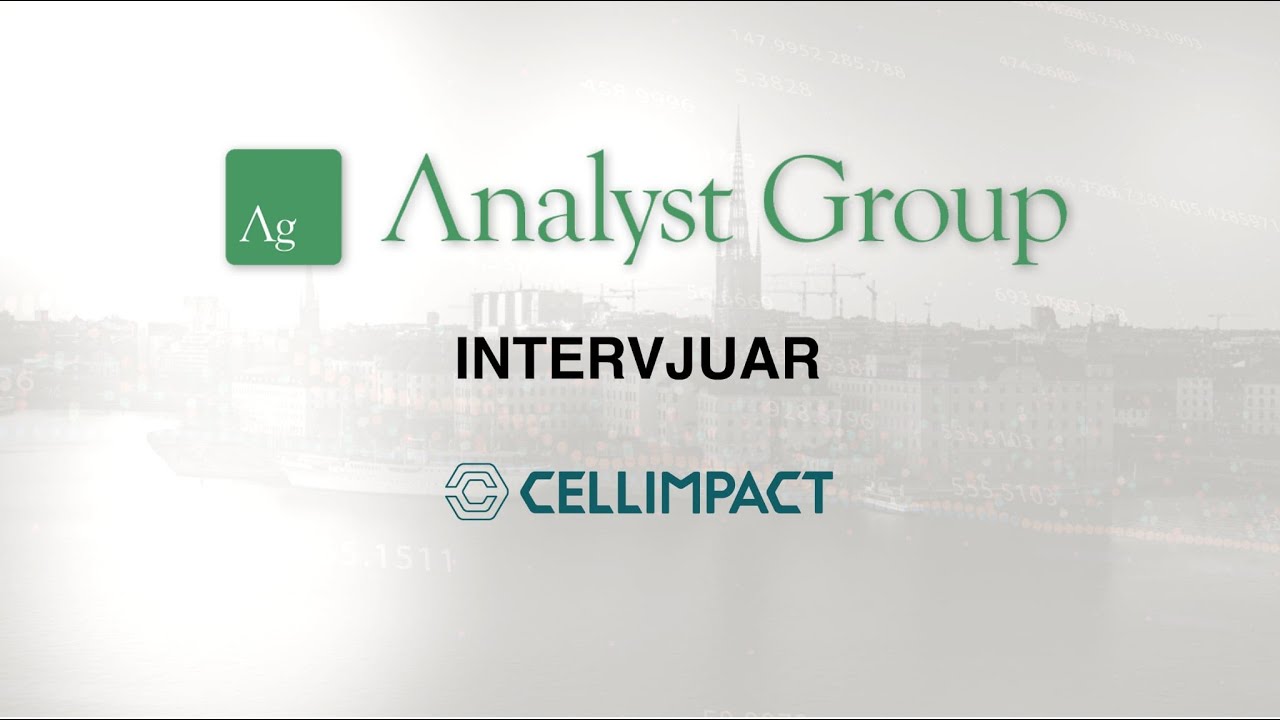 Intervju med Cell Impacts VD Daniel Vallin