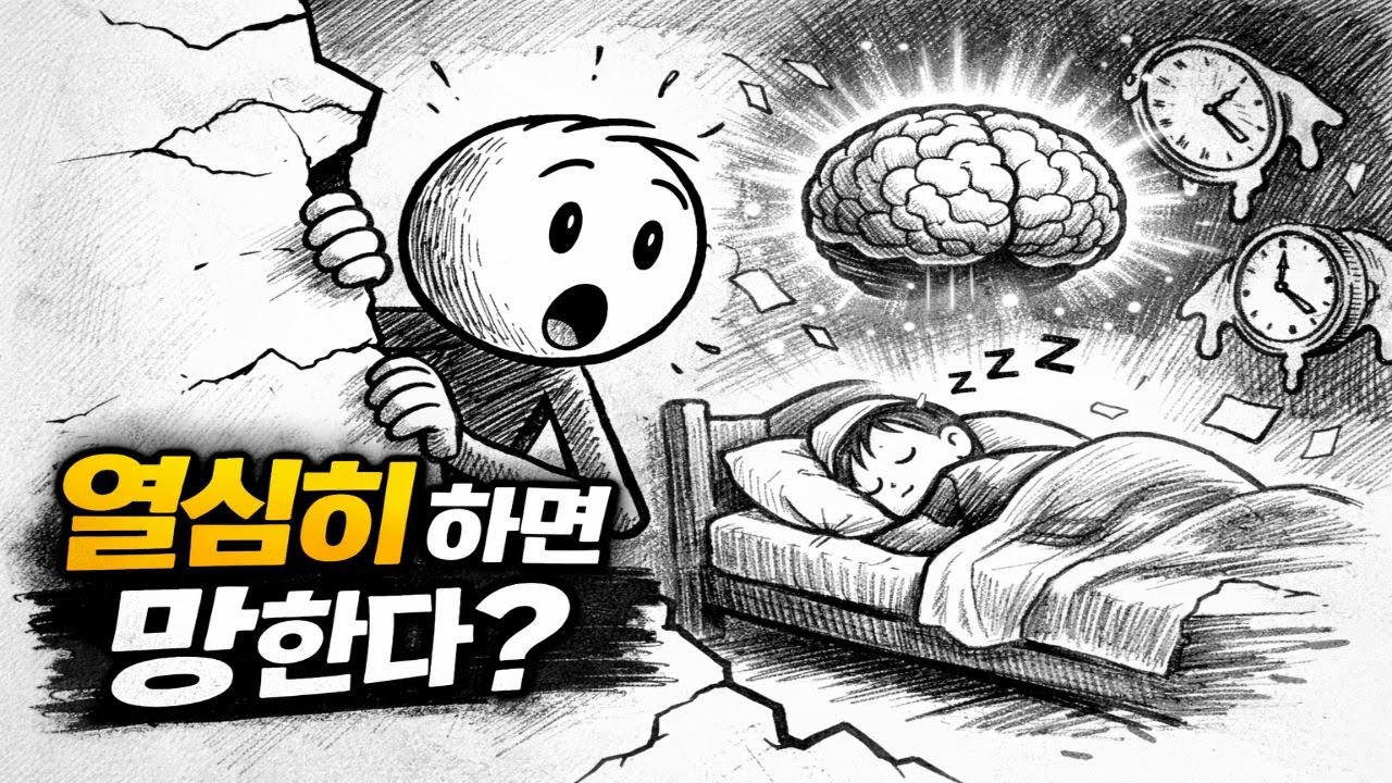 열심히 하지 마세요 자면서도 실력이 20% 오르는 뇌과학 치트키
