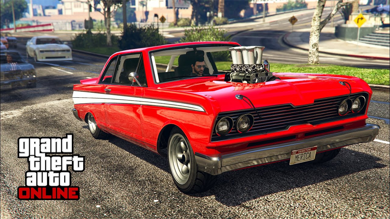 GTA 5 Racing - Muscle Cars vs Corners #9