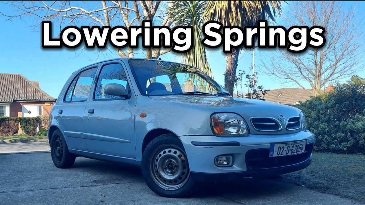 How to Install Lowering Springs on a K11 Nissan Micra