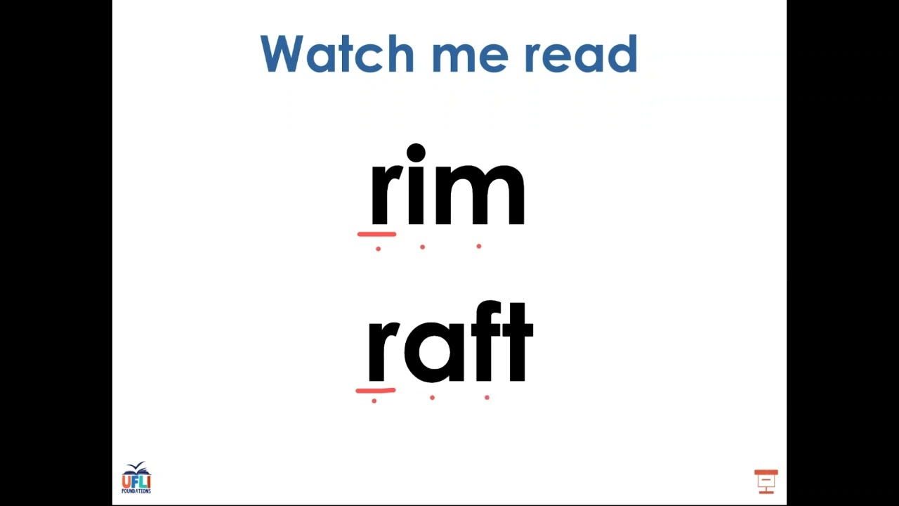 UFLI Lesson 24: r /r/ Part 1
