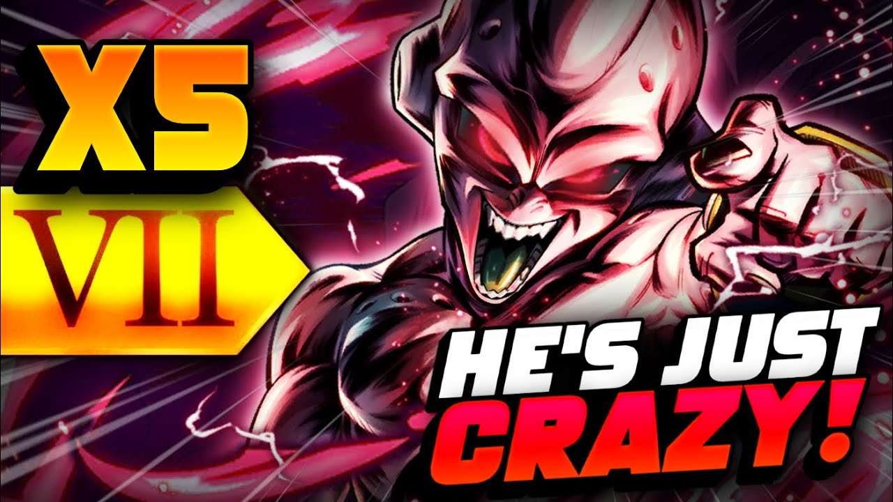 Zenkai LF Kid Buu Is Just CRAZY w/ x5 Zenkai Buffs! (Dragon Ball LEGENDS)