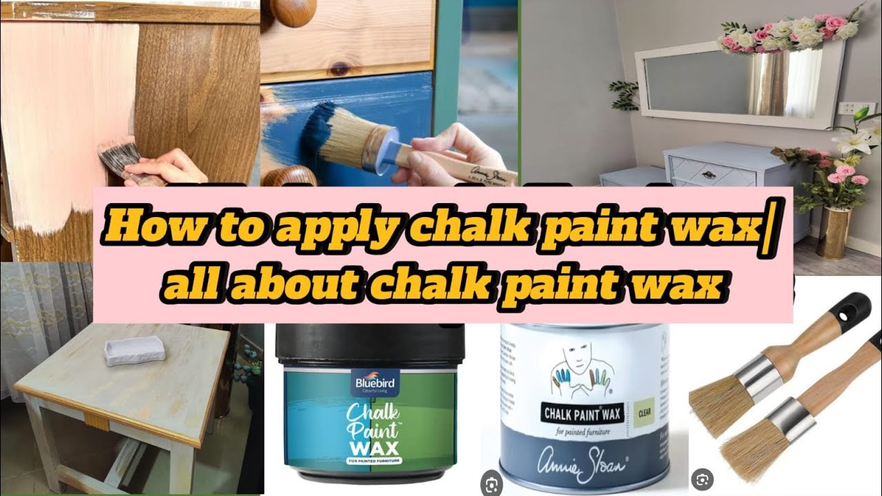 Chalk paint wax|complete 💯✅ tutorial for beginners #diy #chalkpaintwax#chalkpaint 