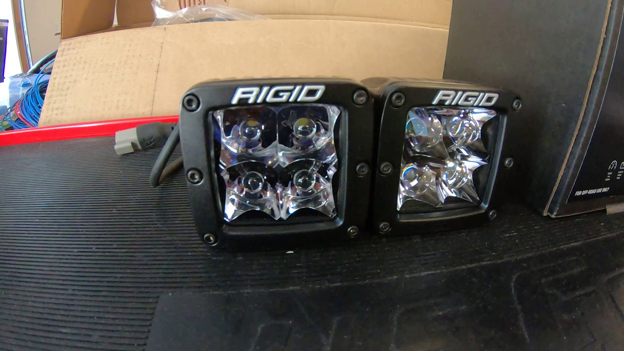 Rigid Industries MIDNIGHT EDITION D Series Cubes [4K]