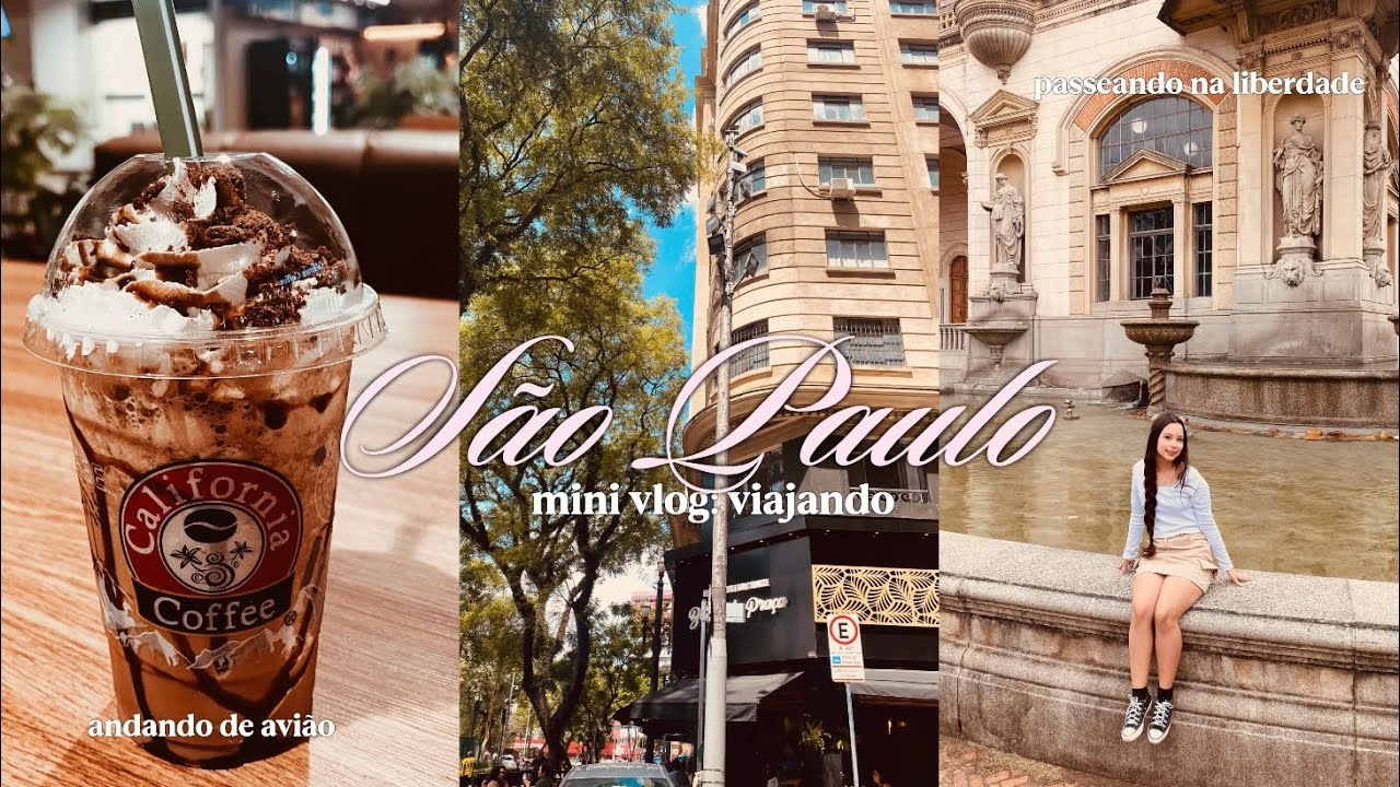 Mini Vlog: Viajando em SÃO PAULO 💌✨ | Pinguimnari