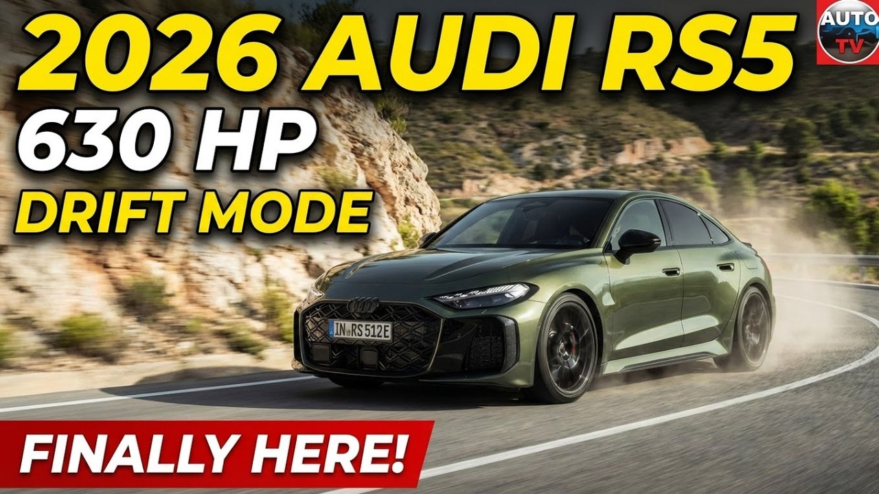 NEW 2026 Audi RS5 Sedan &mdash; FIRST LOOK
