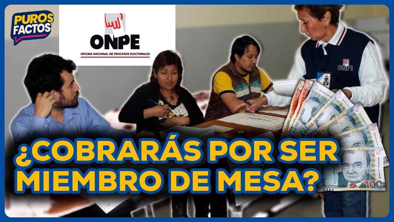 Ser miembro de mesa: ¿obligación o también un beneficio? | SEGMENTO #PurosFactos