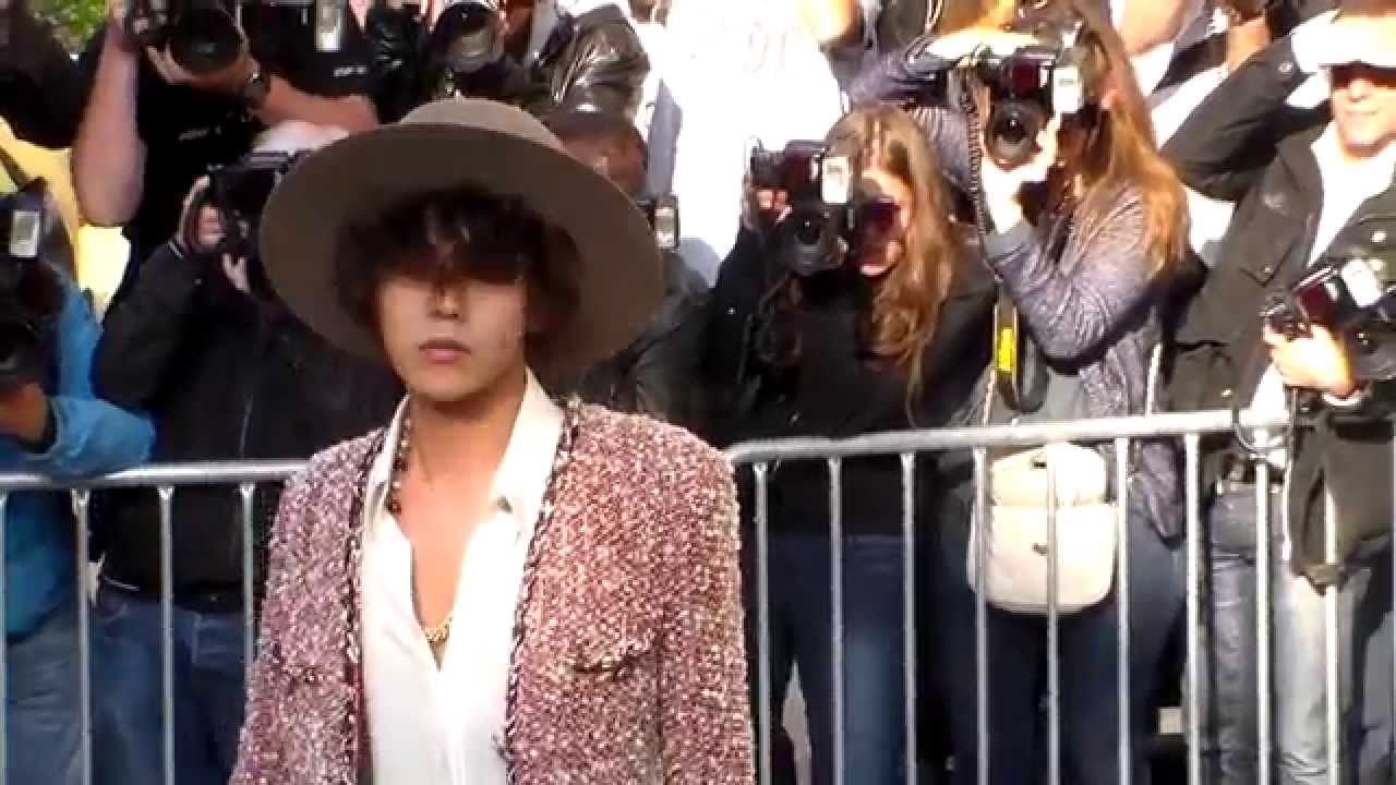 GD G-Dragon 권지용 @ Paris Fashion Week 30 september 2014 Chanel