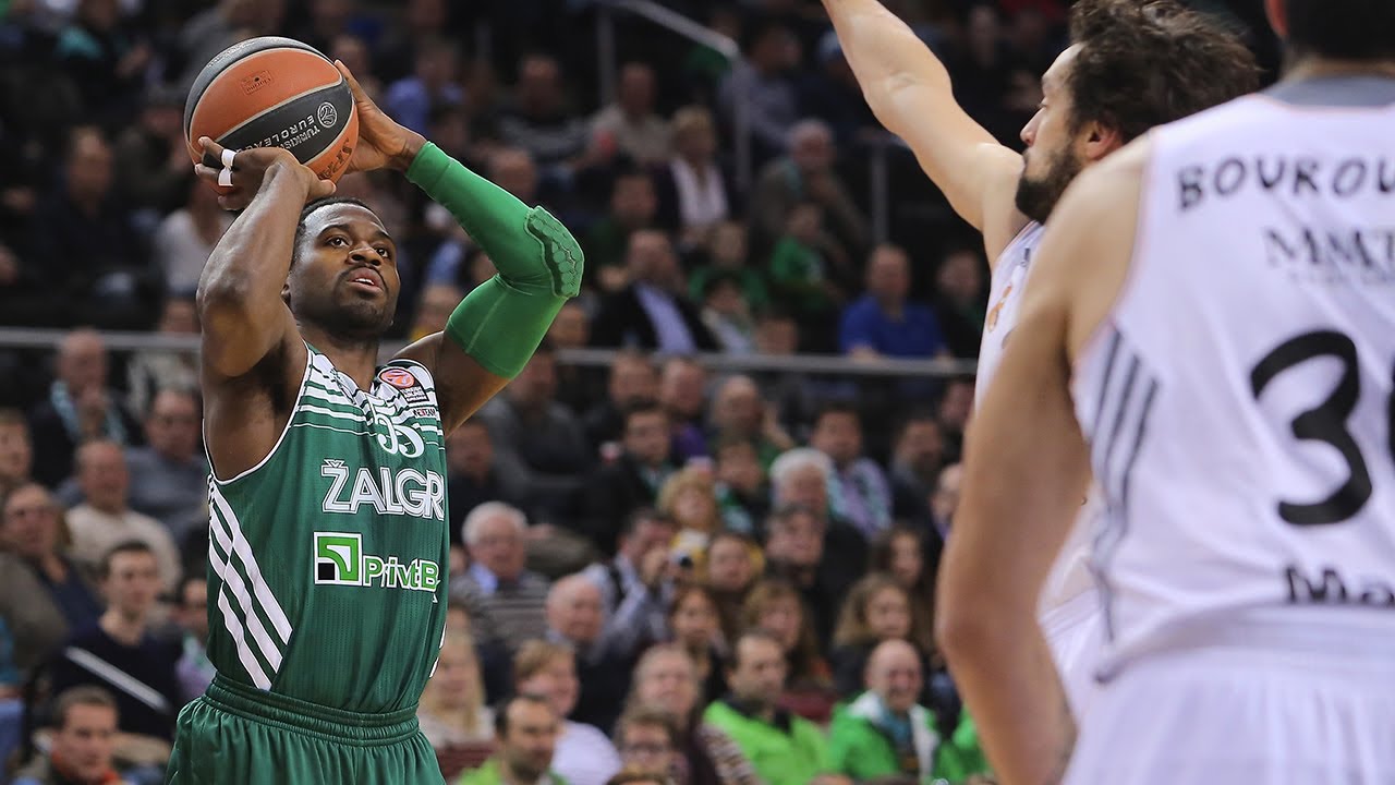 Play of the night: Justin Dentmon, Zalgiris Kaunas