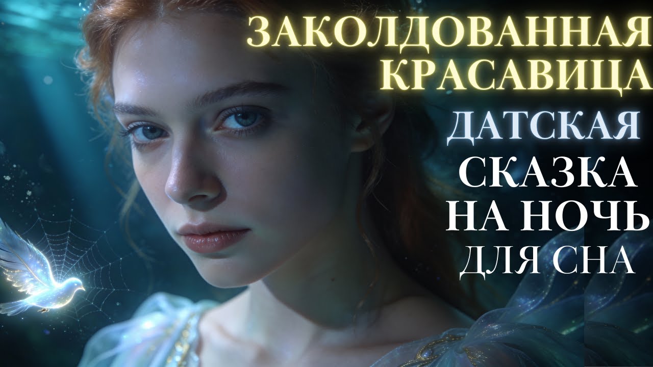 ✨Волшебная сказка для крепкого сна✨| Заколдованная красавица Датская сказка на ночь| быстро уснуть