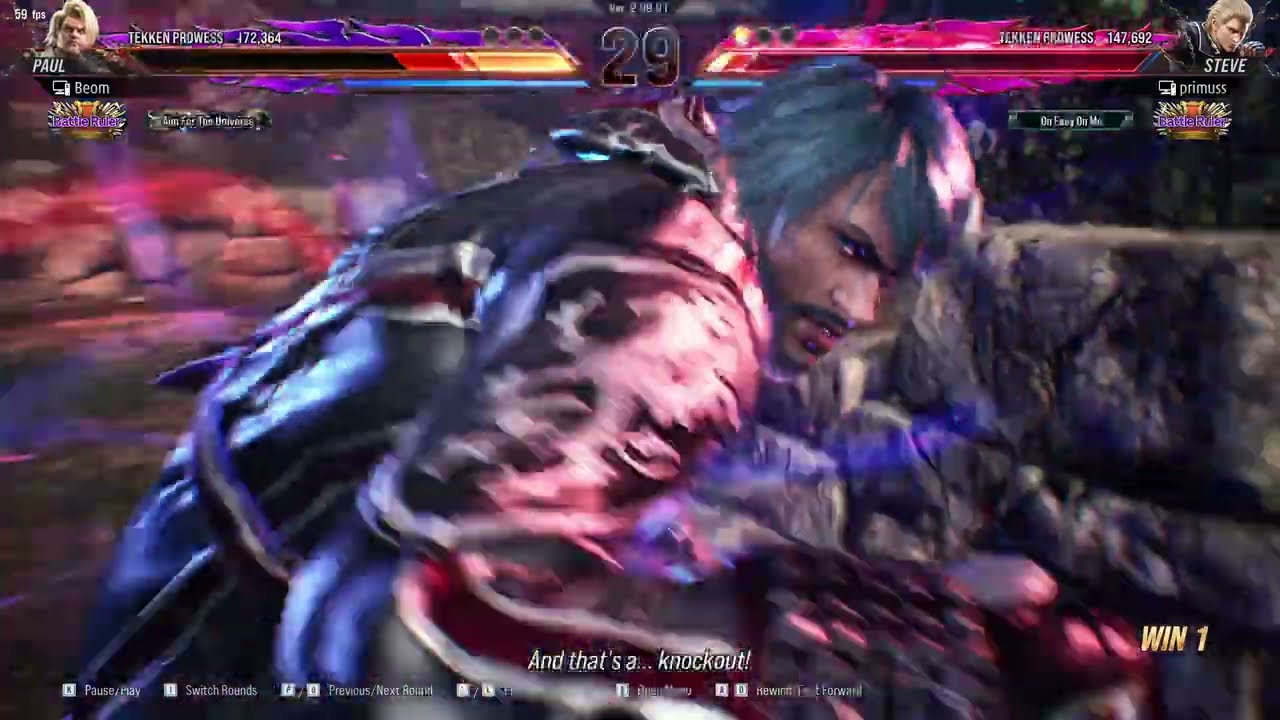 Tekken 8 | STEVE RANK | Fun Match Up
