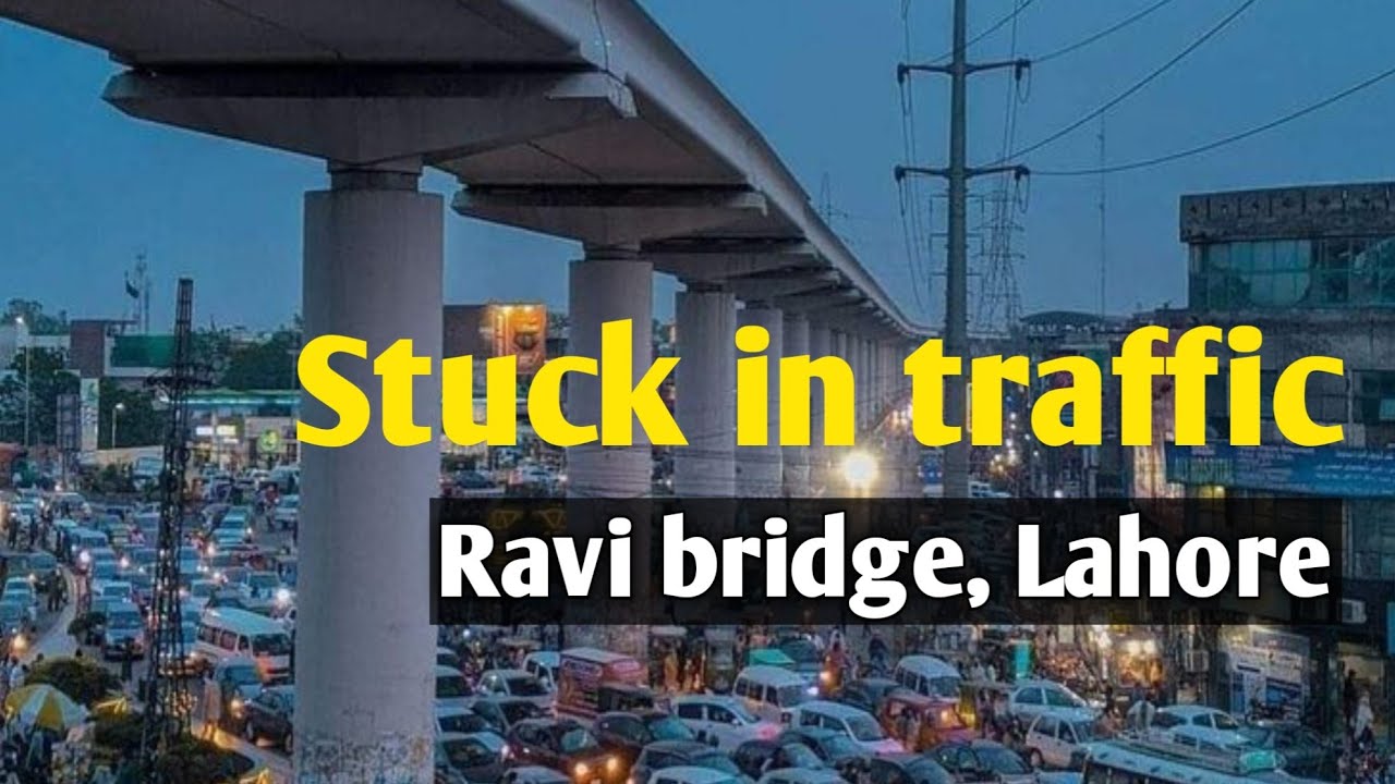 Lahore Drive: Mall Road to Saggian via Old Ravi Bridge | City Journey 2025