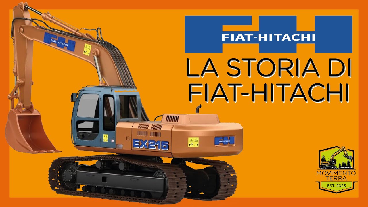 La storia di FIAT-HITACHI - Come nasce una leggenda - 4k #excavator #fiathitachi #hitachi #italy #fh