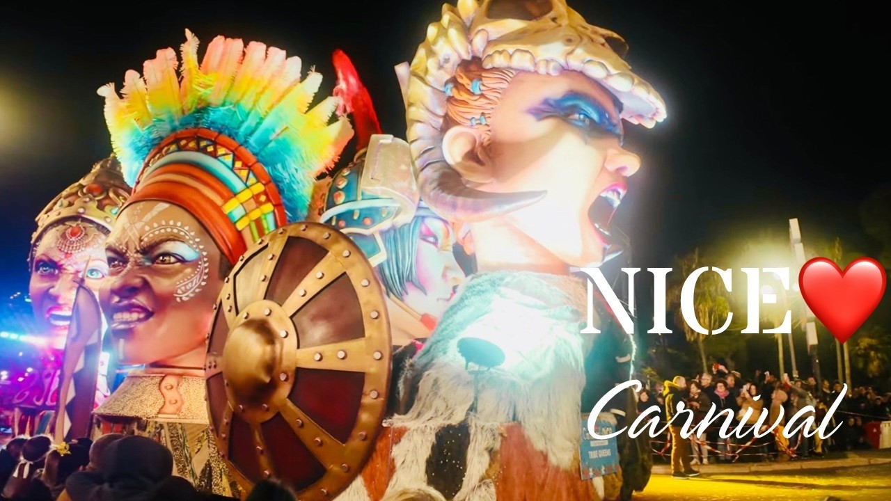 Nice Carnival 2026 🎭 Incredible Giant Floats & Parade in Nice France | 4K