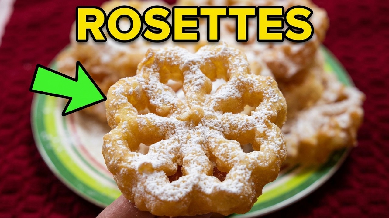 Rosette Cookies | Easy Cookie Recipe | MOLCS Easy Recipes
