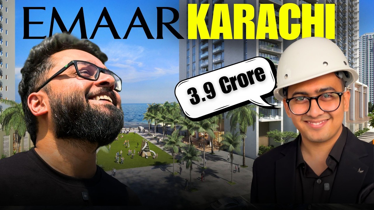 Emaar Karachi Luxury Apartments Starting from 3.9 Crore 🤑 Best Investment Opportunity 😍 The Views 😎
