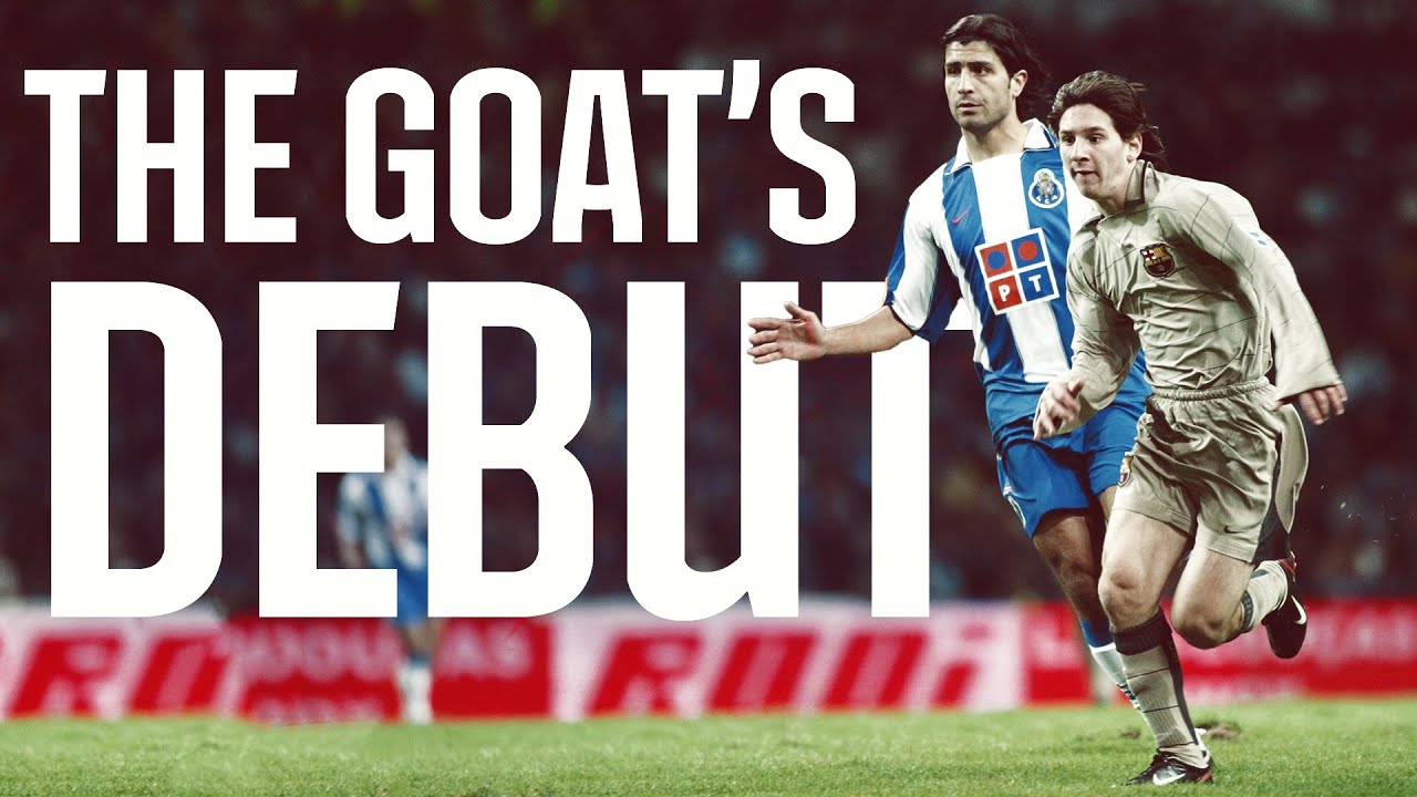 MESSI's DEBUT vs PORTO 🥹🐐
