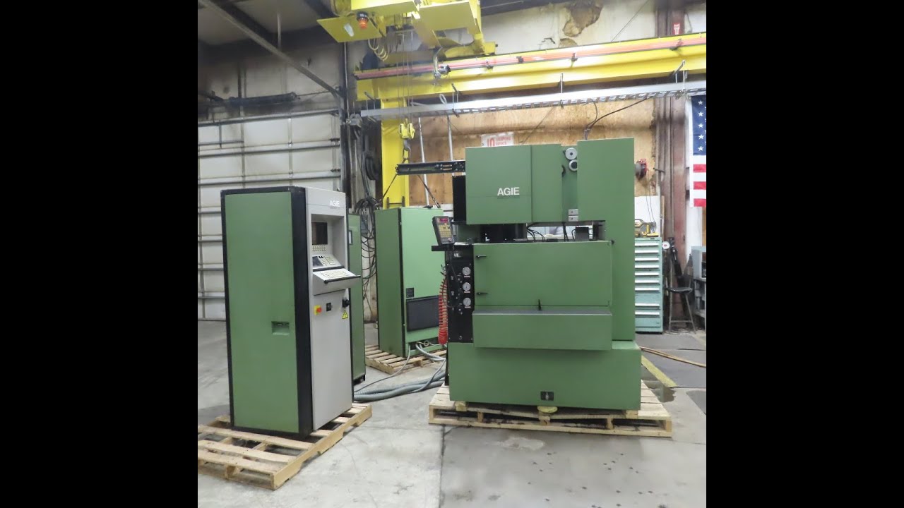SKU 210946 Agie Agiecut 200D High Performance CNC Wire Cut EDM System 480V 3Ph