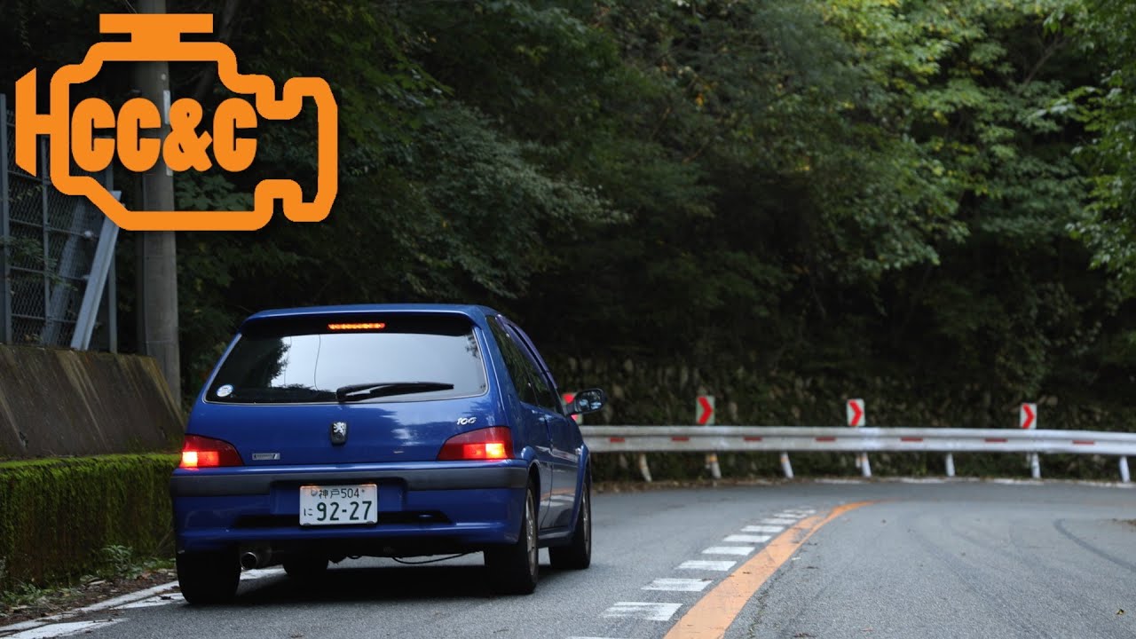 Japanese Touge Run! | Peugeot 106 S16 | CC&C