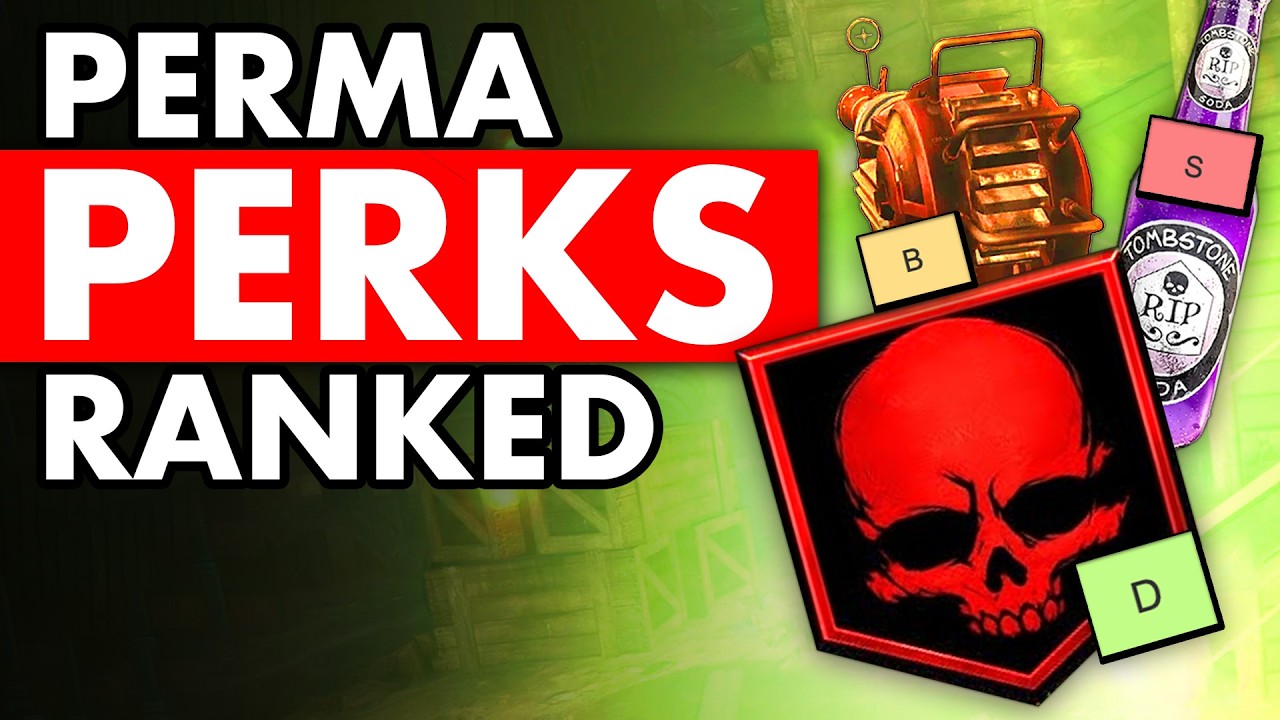 Ranking EVERY Permaperk in BO2 Zombies&hellip;