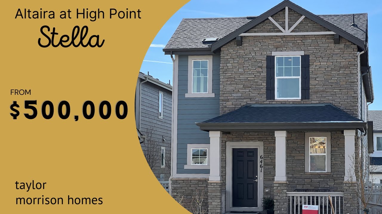 Denver, Colorado | Stella by Taylor Morrison Homes | Altaira at High Point | Horizon Collection