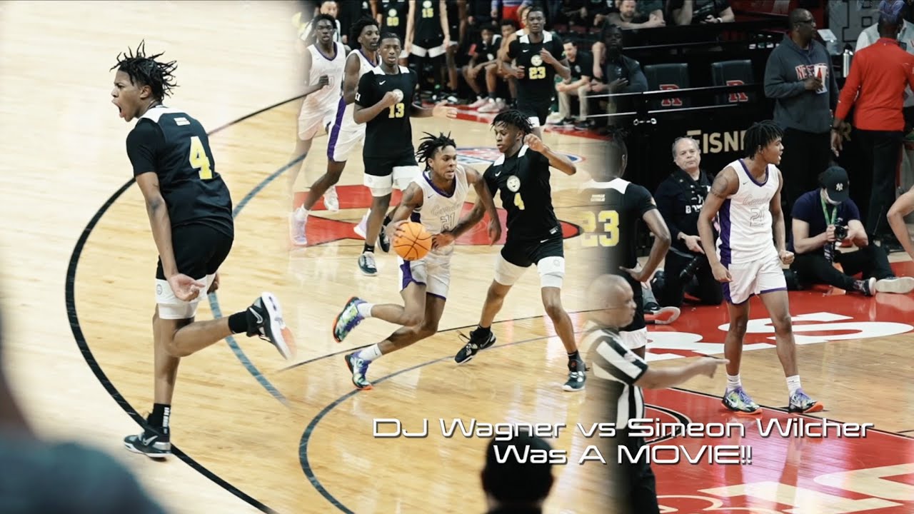GAME OF THE YEAR WENT INTO OT! #1 DJ Wagner Goes At #10 Simeon Wilcher In State TOC Finals!