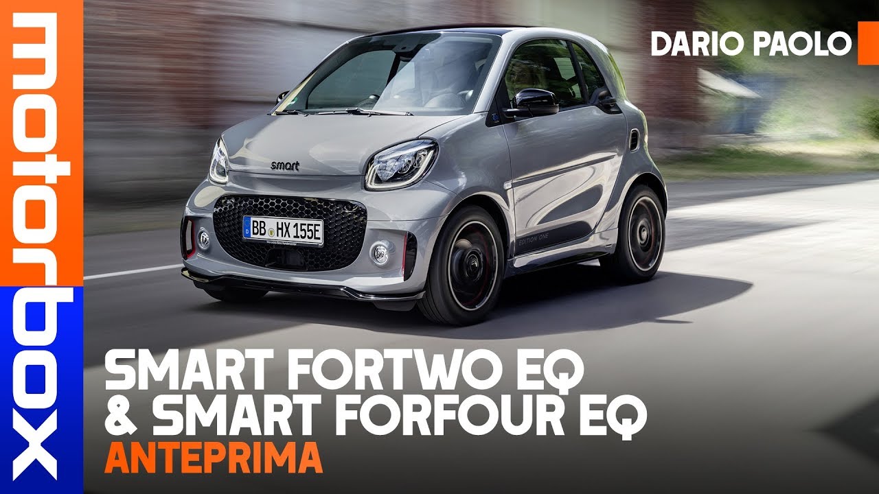 Smart Fortwo e Forfour EQ 2020 | Addio motore termico, avanti tutta con l'elettrico