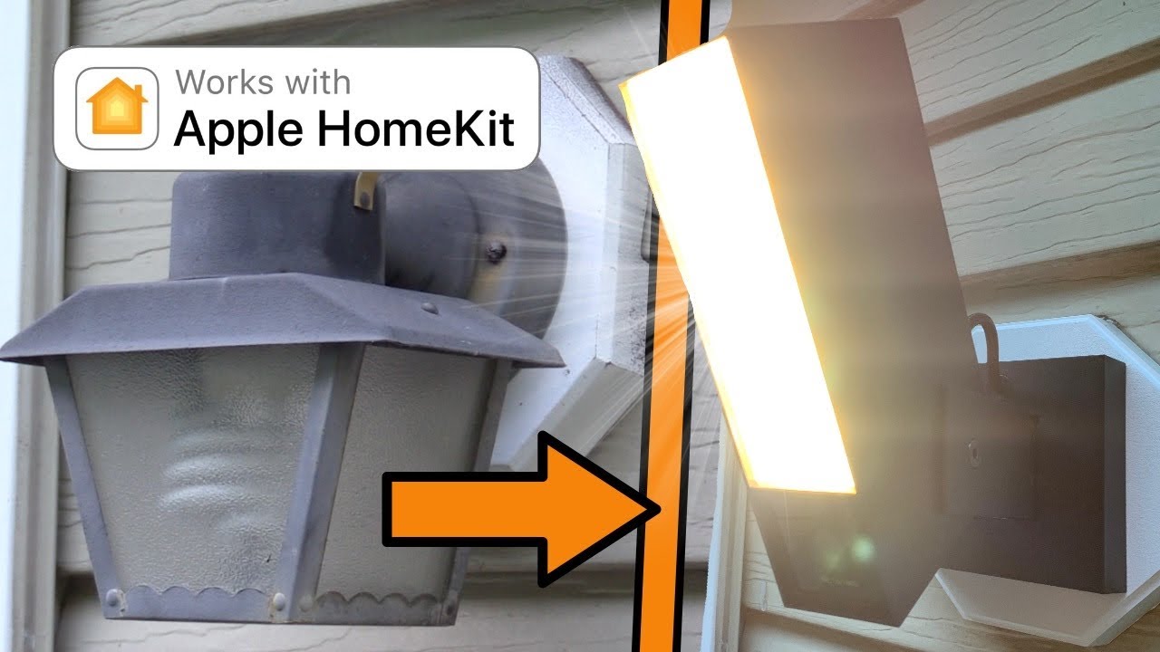 Netatmo Outdoor Camera Review - turn a DUMB light into SMART CAMERA