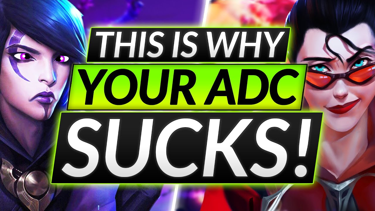 Why You SUCK at Ranged Champions - Common Mistakes EVERYONE Makes - LoL ADC Guide