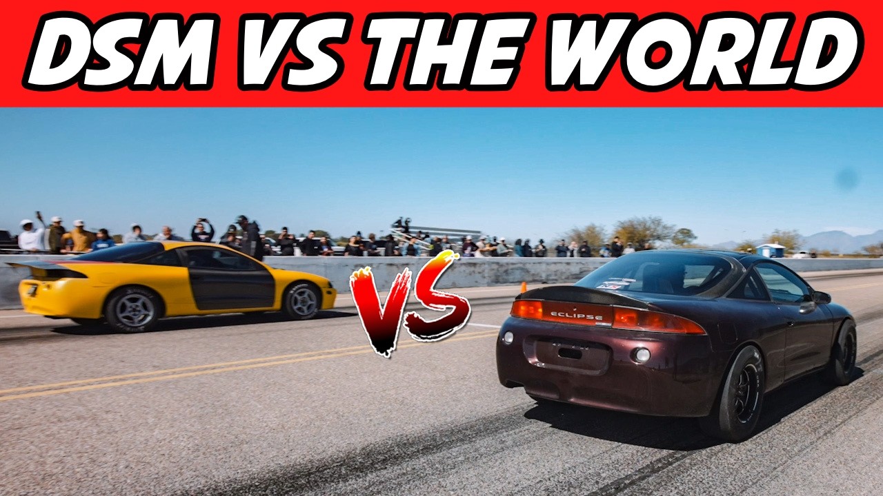 Mitsubishi Eclipse VS The World - No Prep Street Racing!