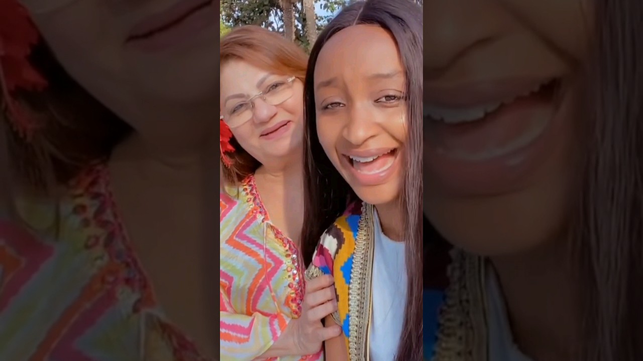 Rahama Sadau tare da yar India #hausa #kannywood #arewa #trendingshorts #bollywood #africa ##1m #1k
