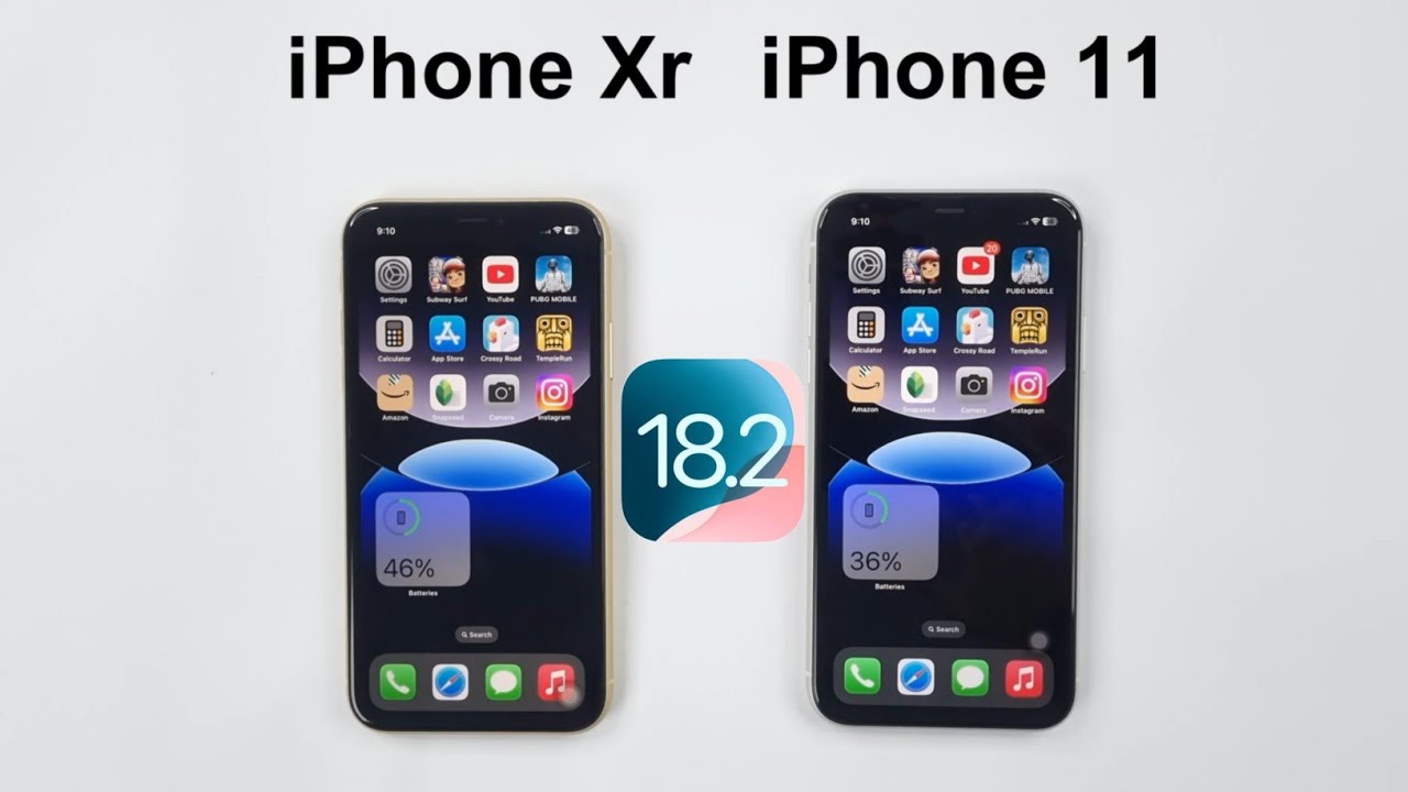 iPhone XR vs iPhone 11 - iOS 18.2 SPEED TEST!