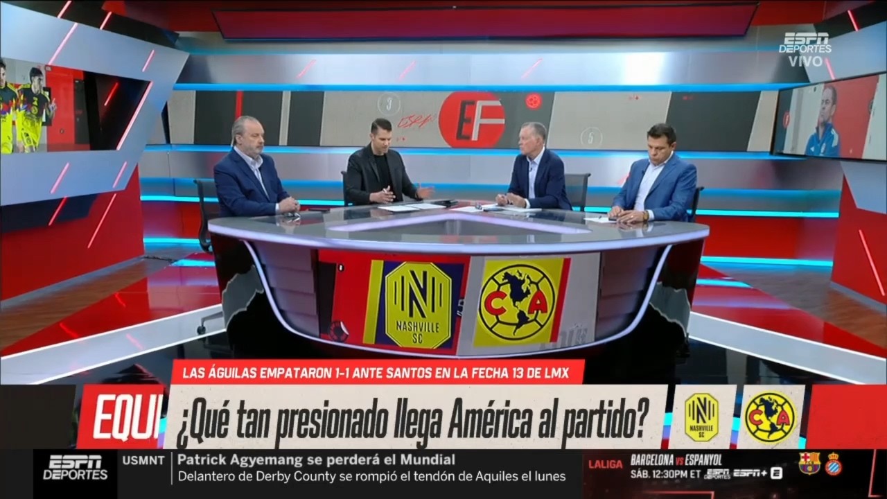 Equipo F ESPN💥7 de Abr💥&iquest;Qu&eacute; tan presionado llega Am&eacute;rica al partido?